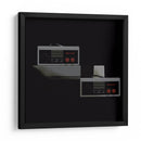 Consola Nintendo - dos controles - Eduardo Hernández | Cuadro decorativo de Canvas Lab