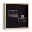 Consola Nintendo - dos controles - Eduardo Hernández | Cuadro decorativo de Canvas Lab
