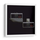 Consola Nintendo - dos controles - Eduardo Hernández | Cuadro decorativo de Canvas Lab