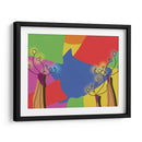 Árboles de color - Eduardo Hernández | Cuadro decorativo de Canvas Lab