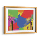 Árboles de color - Eduardo Hernández | Cuadro decorativo de Canvas Lab