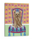 Crown Princess Yorkie - Carolee Vitaletti | Cuadro decorativo de Canvas Lab