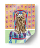 Crown Princess Yorkie - Carolee Vitaletti | Cuadro decorativo de Canvas Lab