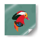 Pato mandarín - Eduardo Hernández | Cuadro decorativo de Canvas Lab