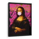 Mona Lisa Graffiti Rosa - Fake Classics | Cuadro decorativo de Canvas Lab
