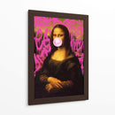 Mona Lisa Graffiti Rosa - Fake Classics | Cuadro decorativo de Canvas Lab