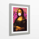 Mona Lisa Graffiti Rosa - Fake Classics | Cuadro decorativo de Canvas Lab