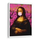 Mona Lisa Graffiti Rosa - Fake Classics | Cuadro decorativo de Canvas Lab