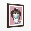 The David Bubblegum Pink - Fake Classics | Cuadro decorativo de Canvas Lab