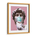 The David Bubblegum Pink - Fake Classics | Cuadro decorativo de Canvas Lab