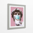 The David Bubblegum Pink - Fake Classics | Cuadro decorativo de Canvas Lab
