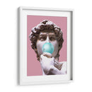 The David Bubblegum Pink - Fake Classics | Cuadro decorativo de Canvas Lab