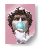 The David Bubblegum Pink - Fake Classics | Cuadro decorativo de Canvas Lab