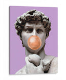 The David Bubblegum Purple - Fake Classics | Cuadro decorativo de Canvas Lab