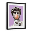 The David Bubblegum Purple - Fake Classics | Cuadro decorativo de Canvas Lab