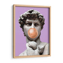 The David Bubblegum Purple - Fake Classics | Cuadro decorativo de Canvas Lab
