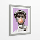 The David Bubblegum Purple - Fake Classics | Cuadro decorativo de Canvas Lab