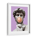 The David Bubblegum Purple - Fake Classics | Cuadro decorativo de Canvas Lab