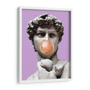 The David Bubblegum Purple - Fake Classics | Cuadro decorativo de Canvas Lab