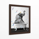 Elephant Bath - Animals Daily | Cuadro decorativo de Canvas Lab