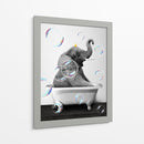 Elephant Bath - Animals Daily | Cuadro decorativo de Canvas Lab