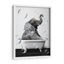 Elephant Bath - Animals Daily | Cuadro decorativo de Canvas Lab