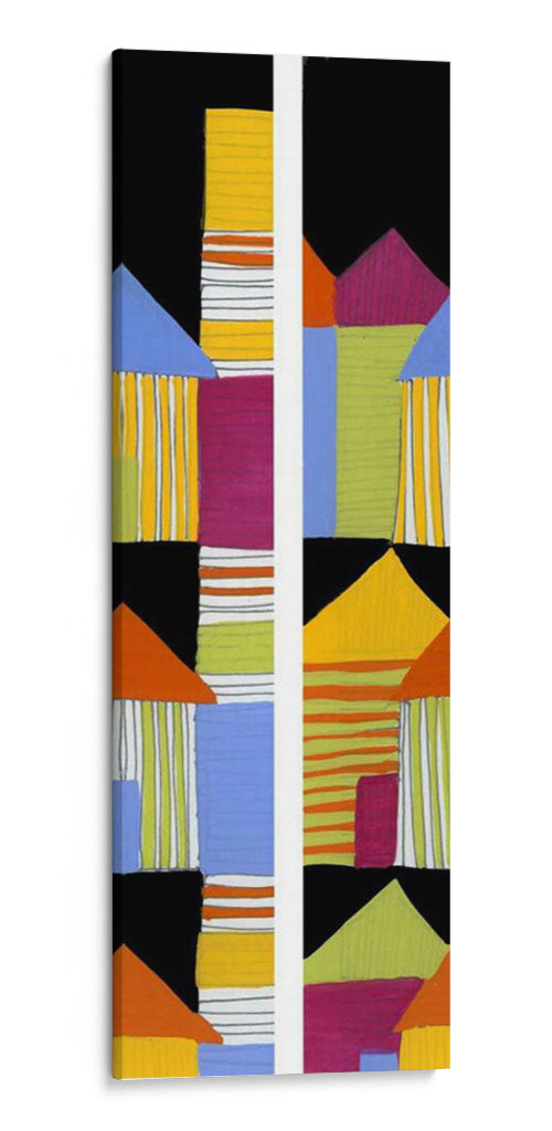 Village 2-Up I - Deborah Velasquez | Cuadro decorativo de Canvas Lab