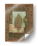 Cuarteto De Hoja I - Wendy Russell | Cuadro decorativo de Canvas Lab