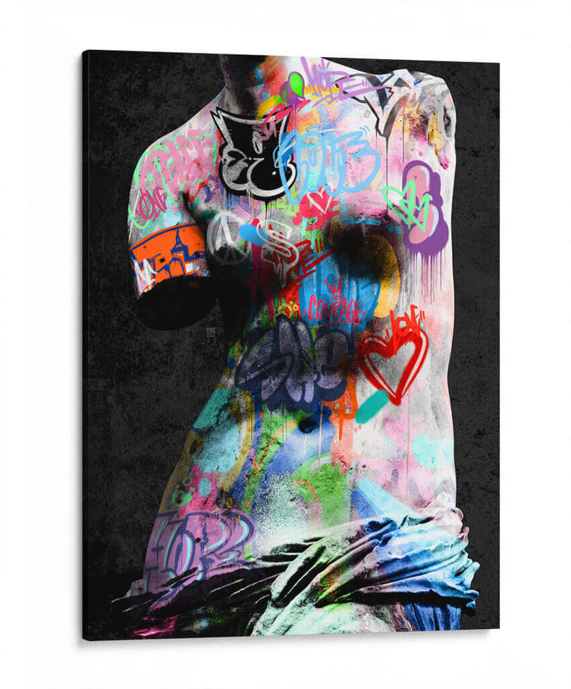 Venus Closeup Graffiti - David Aste | Cuadro decorativo de Canvas Lab