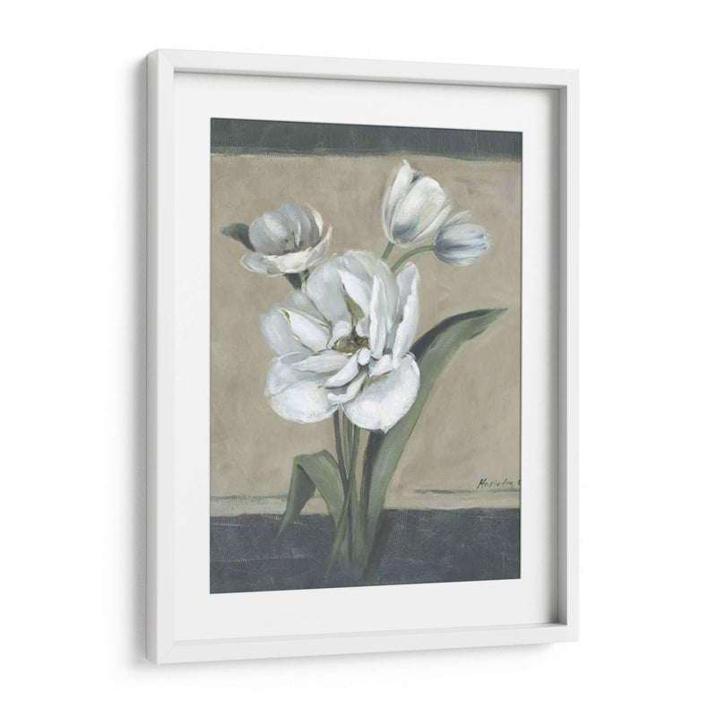 Tulipanes Blancos Ii - Marietta Cohen | Cuadro decorativo de Canvas Lab