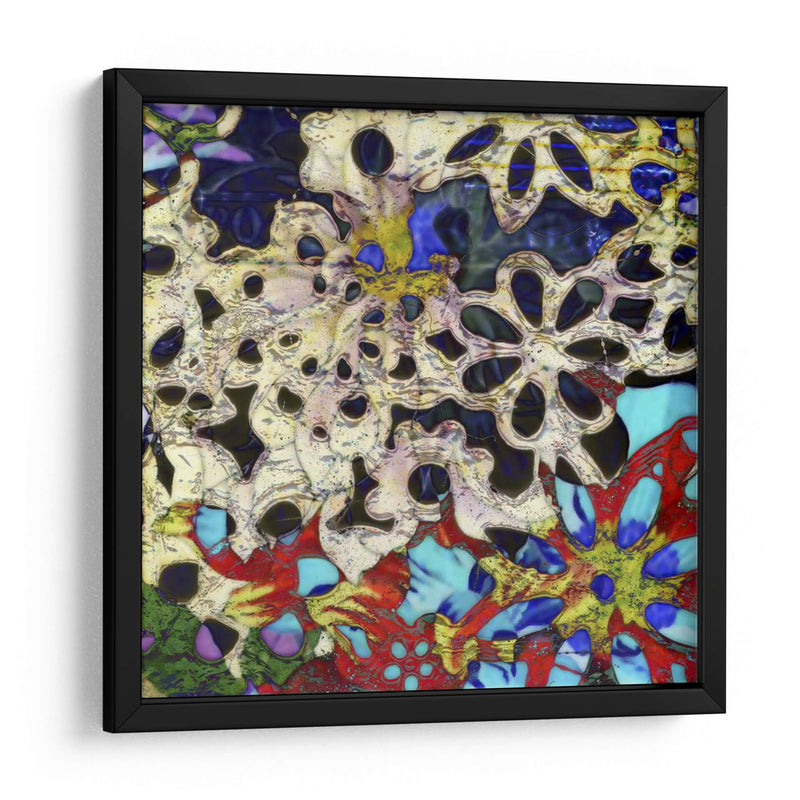 Bejeweled Woodblock I - Ricki Mountain | Cuadro decorativo de Canvas Lab