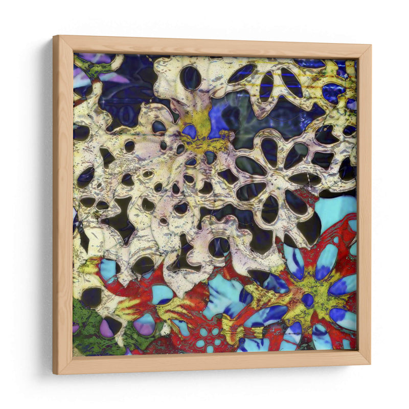 Bejeweled Woodblock I - Ricki Mountain | Cuadro decorativo de Canvas Lab