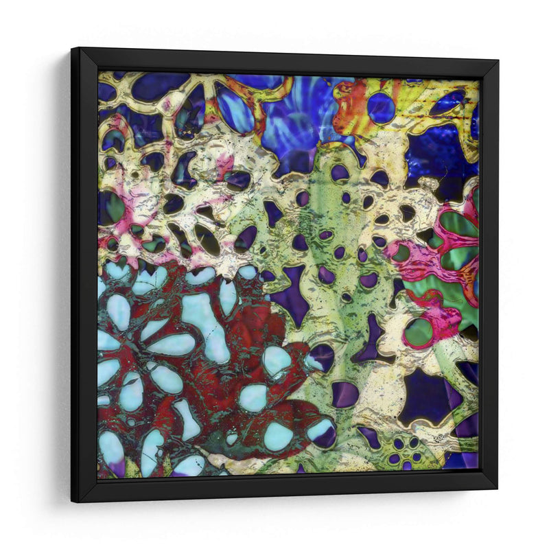 Bejeweled Woodblock Ii - Ricki Mountain | Cuadro decorativo de Canvas Lab