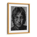 Lennon Drip - Dry Ink | Cuadro decorativo de Canvas Lab