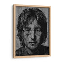 Lennon Drip - Dry Ink | Cuadro decorativo de Canvas Lab