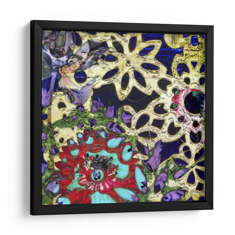 Bejeweled Woodblock Iv - Ricki Mountain | Cuadro decorativo de Canvas Lab