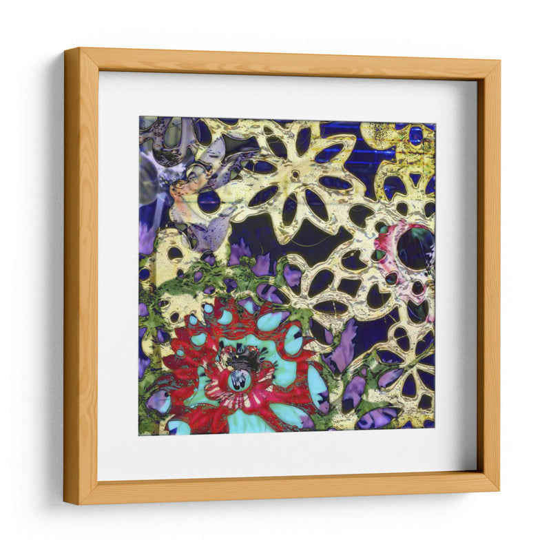 Bejeweled Woodblock Iv - Ricki Mountain | Cuadro decorativo de Canvas Lab