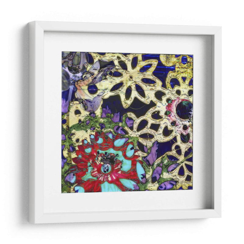 Bejeweled Woodblock Iv - Ricki Mountain | Cuadro decorativo de Canvas Lab