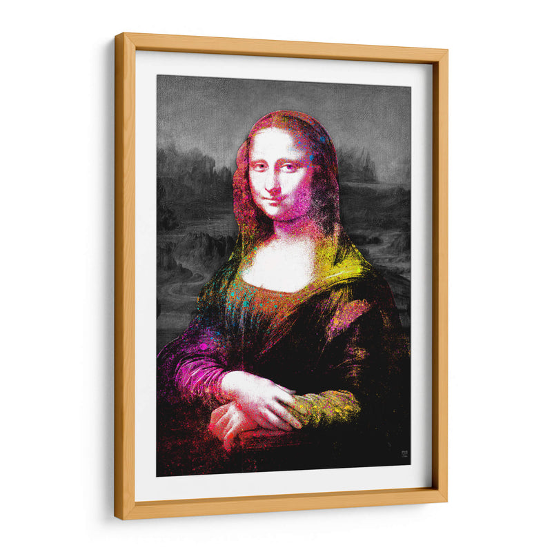 Mona Lisa Multicolor - David Aste | Cuadro decorativo de Canvas Lab