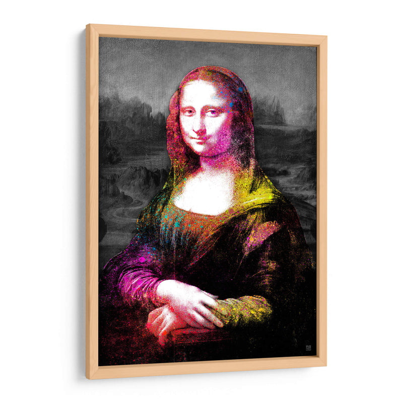 Mona Lisa Multicolor - David Aste | Cuadro decorativo de Canvas Lab