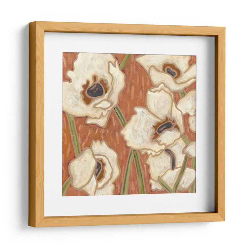 Caqui Floral Iii - Karen Deans | Cuadro decorativo de Canvas Lab