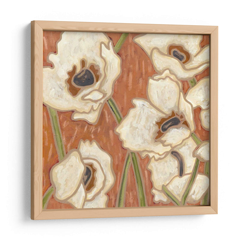 Caqui Floral Iii - Karen Deans | Cuadro decorativo de Canvas Lab