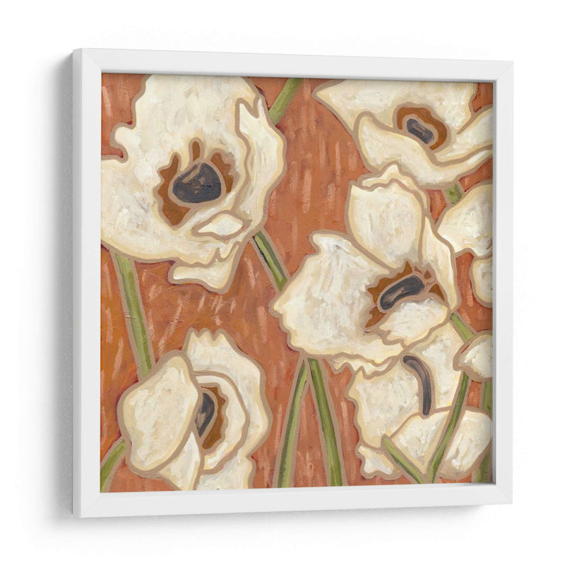 Caqui Floral Iii - Karen Deans | Cuadro decorativo de Canvas Lab