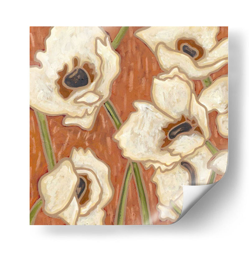 Caqui Floral Iii - Karen Deans | Cuadro decorativo de Canvas Lab