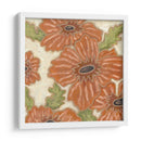 Caqui Floral Iv - Karen Deans | Cuadro decorativo de Canvas Lab