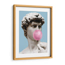 The David Bubblegum Blue - Fake Classics | Cuadro decorativo de Canvas Lab