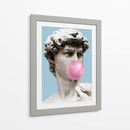 The David Bubblegum Blue - Fake Classics | Cuadro decorativo de Canvas Lab