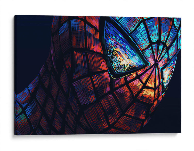 Spidey City Lights - David Aste | Cuadro decorativo de Canvas Lab