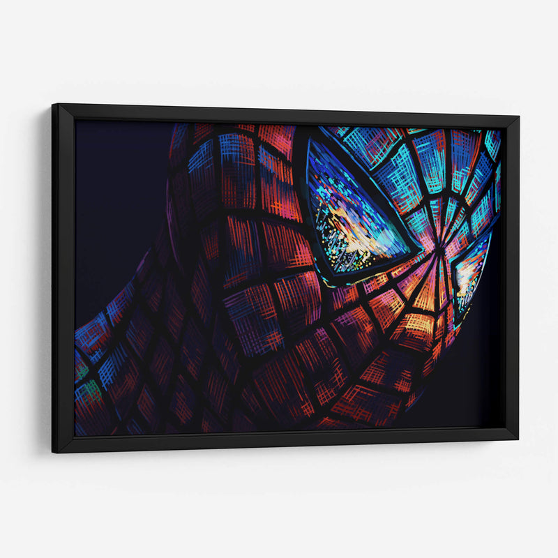 Spidey City Lights - David Aste | Cuadro decorativo de Canvas Lab