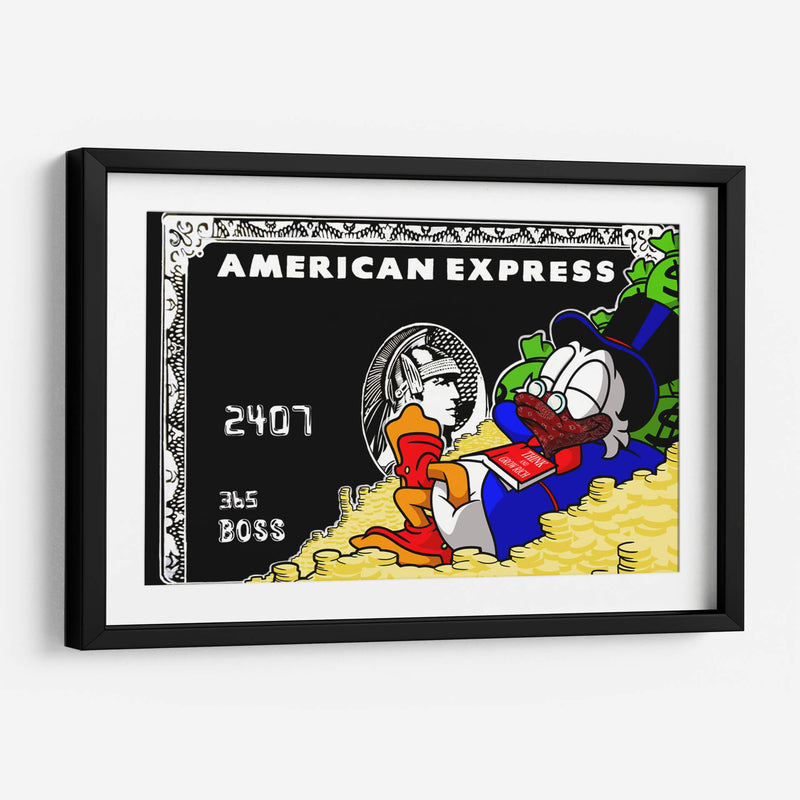 Scrooge Amex - David Aste | Cuadro decorativo de Canvas Lab